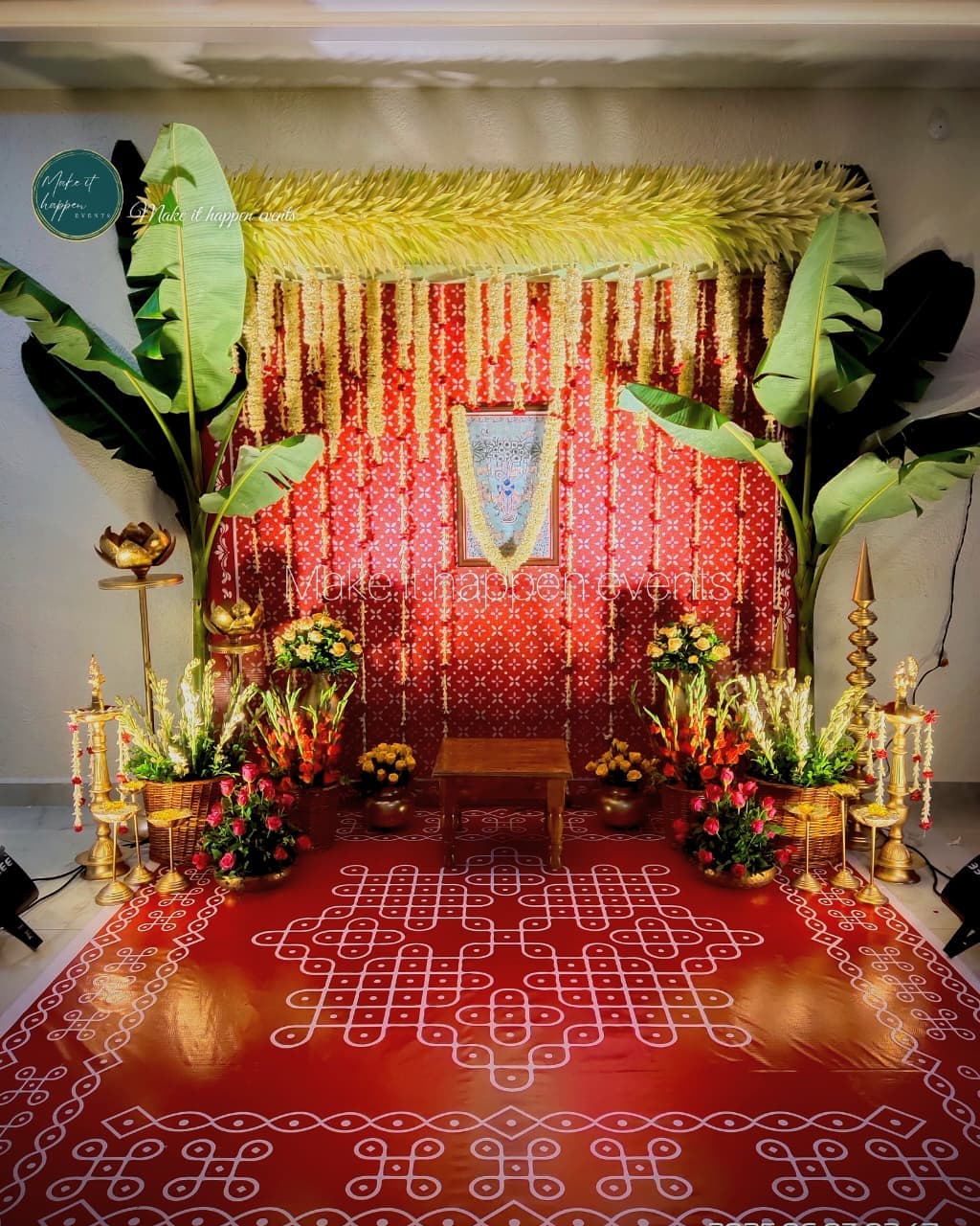 Groom Backdrop Decor